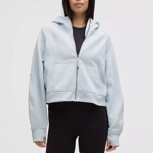 Lululemon Scuba Oversized Full Zip Hoodie Size M/L Blue